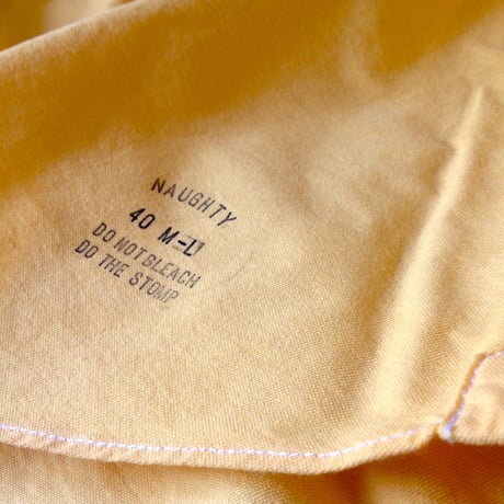 “California Yellow” L/S B.D. SHIRTS
