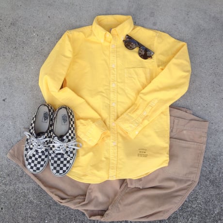 “California Yellow” L/S B.D. SHIRTS