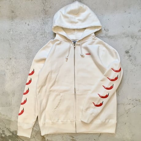 5CHILI PEPPERS ZIP UP HOODIE