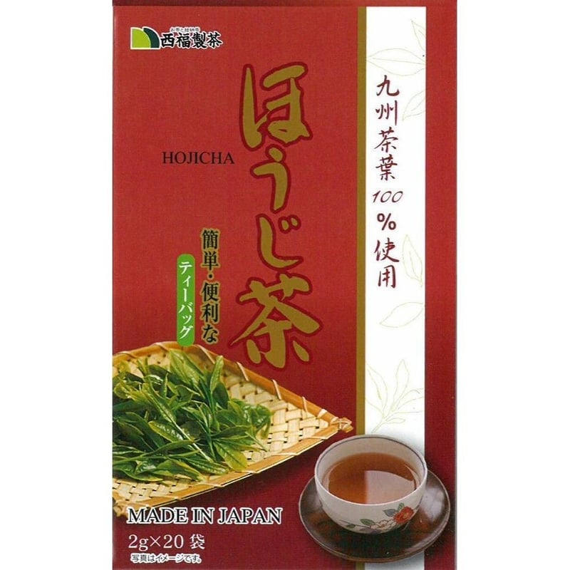 ほうじ茶ページ ほうじ茶ティーバッグ 2g×20P（Houjicha Tea bag) | nishifuku