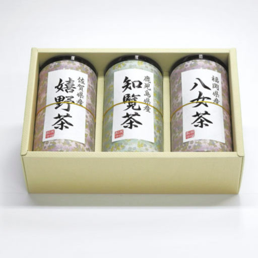九州銘茶セット N-40（八女茶90g・知覧茶90g・嬉野茶90g） | nishifukus