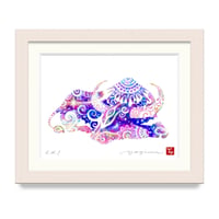 眠り牛 / Sleeping buffalo