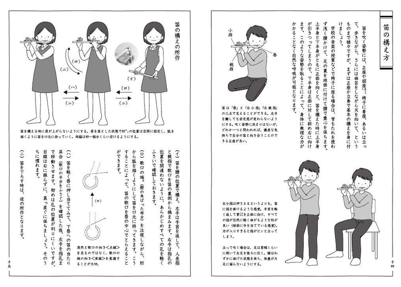 しの笛 教本・カセットテープ 日本音楽スクール 直ぐできる和楽器 篠笛教本『日本の音 篠笛事始め』CD付 | 篠笛文化研究社・オンライン