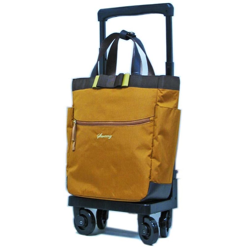 美品✨スワニーSWANY ルバンドD-330キャリーケース・バッグ　アプリコット 美品✨スワニーSWANY ルバンドD-330キャリーケース・バッグ