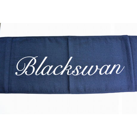Blackswan（ブラックスワン）　オリジナルタオル【スワンブラック】