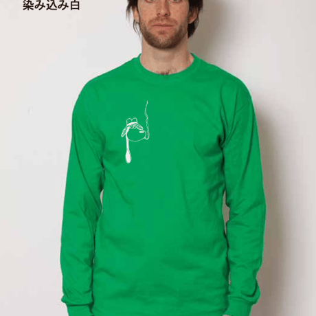 Dill Jason x BC Long Sleeves Tee -　カラー　グリーン