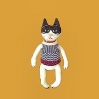 ハチワレねこ（送料込み価格）