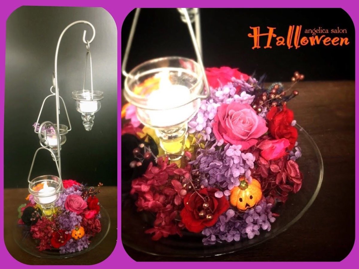 秋リースハロウィン冬クリスマスキャンドルリース