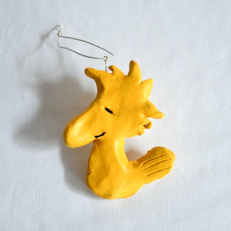 小鳥のオーナメント オーナメント 幸せの黄色い鳥 | takihana