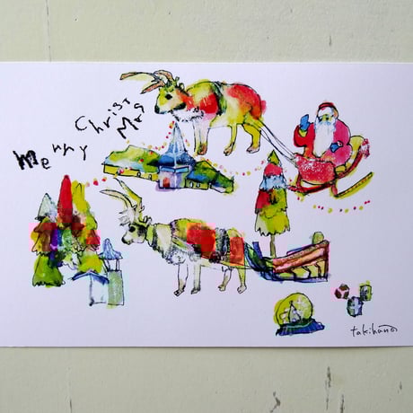 クリスマスカード　NOEL