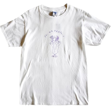 Tシャツ　シメパフェ　パープルprint