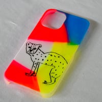 iPhone 12mini用ケース　  “チーター“