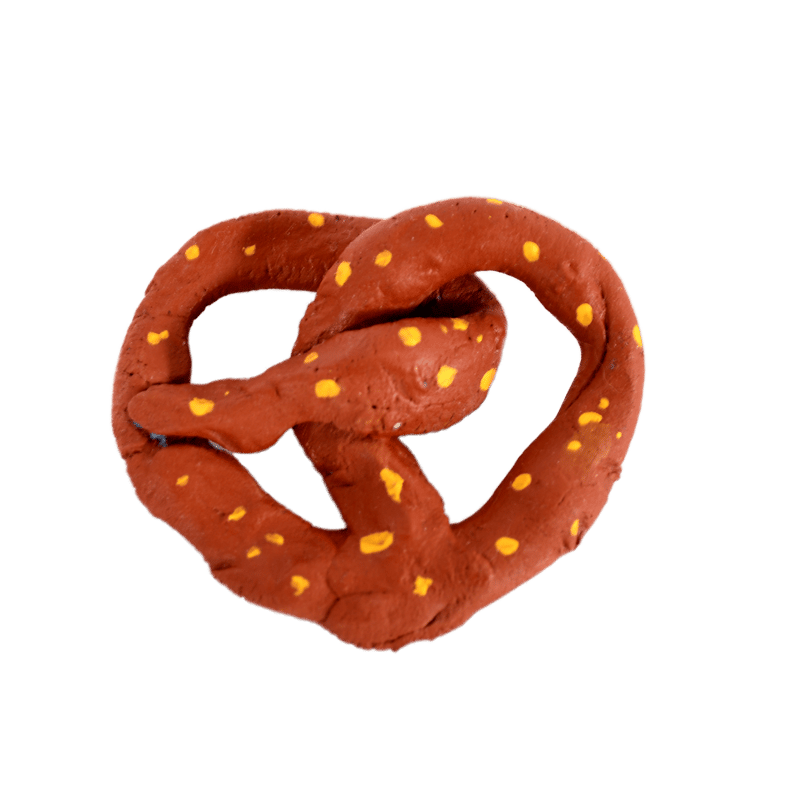 オーナメント　プレッツェル オーナメント作品] プレッツェル ブラウン | takihana