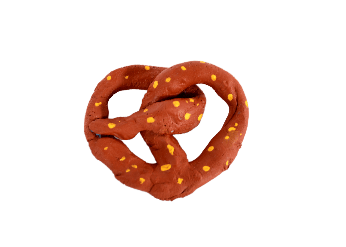 アスティエ☆プレッツェル オーナメント オーナメント作品] プレッツェル ブラウン | takihana