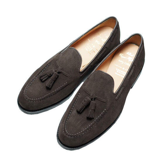 45R 黒 モカシン　サイズ36 CHN6401F-11 / Dark Brown【 フランス アノネイ社製ボックス