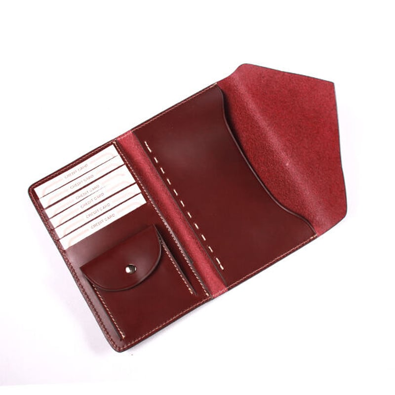 BS564-21 Bordeaux ウォレット｜BOLDRINI SELLERIA made