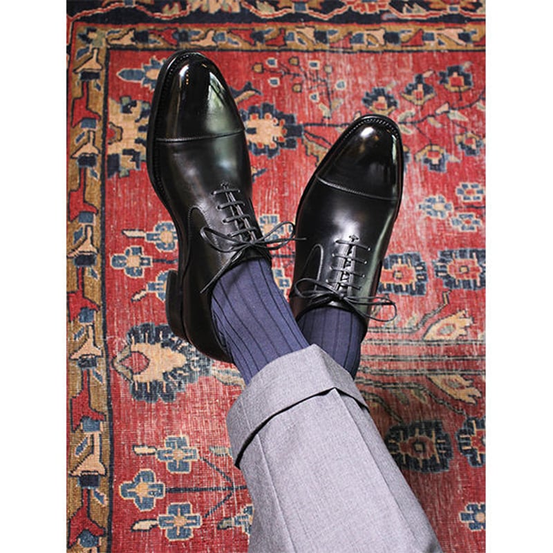 CH9308FH-01 / Black【 フランス アノネイ社製ボックスカーフ CH9308FH-01 / Black【 フランス アノネイ社製ボックスカーフ