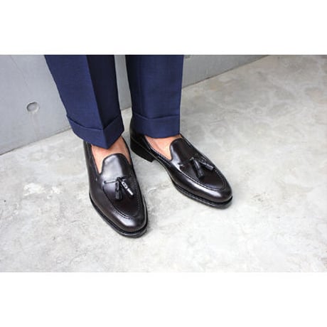フランス アノネイ社製ボックスカーフ｜Tassel loafer｜CH7003FH-11