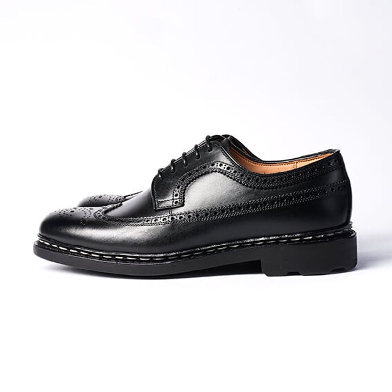 CHN6501F-01 / Black【 フランス アノネイ社製ボックスカーフ 】 | 42N