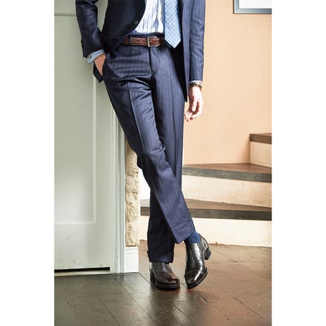 フランス アノネイ社製ボックスカーフ｜Semi brogue lazy man｜CH9311FH-11