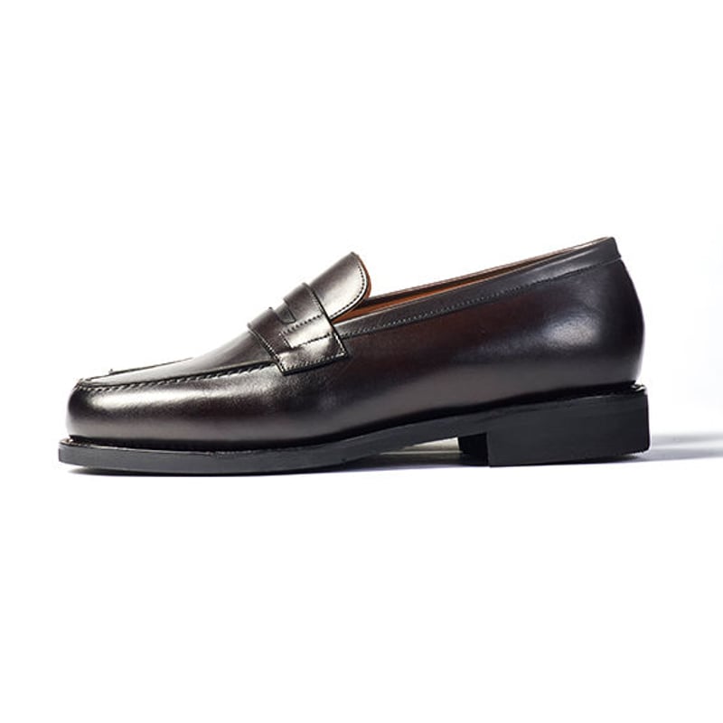 フランス アノネイ社製ボックスカーフ｜Penny loafer｜CP0001F-11 | 42