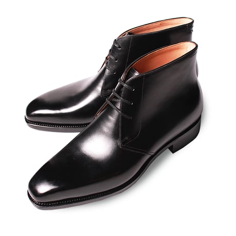 フランス アノネイ社製ボックスカーフ｜Chukka boot｜CH6611FH-01