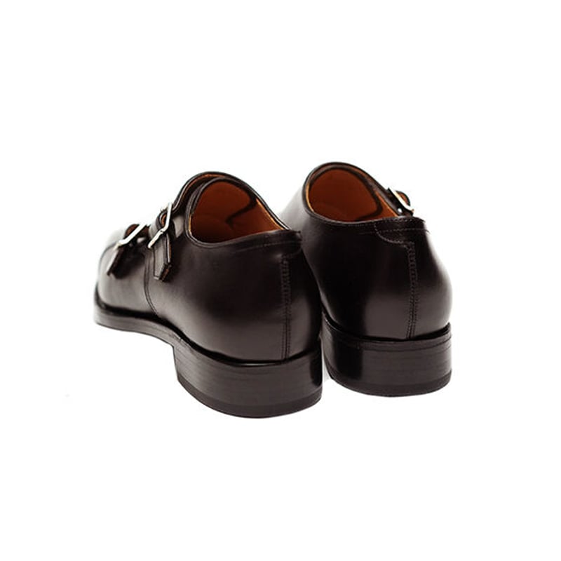 フランス アノネイ社製ボックスカーフ｜Double monk strap｜CH5101FH-1