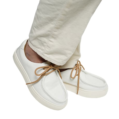 爽やかホワイトフラットソールスニーカー｜Tyrolean sneaker white｜CS5703E-04
