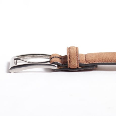 KB06S-13 (32㎜幅・スウェード) / Tan｜42ND ROYAL HIGHLAND made in japan