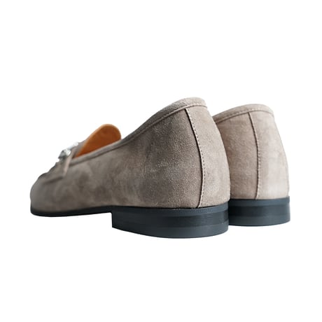 快適ソフトシューズ｜Horse bit loafer taupe｜CS0011S-19