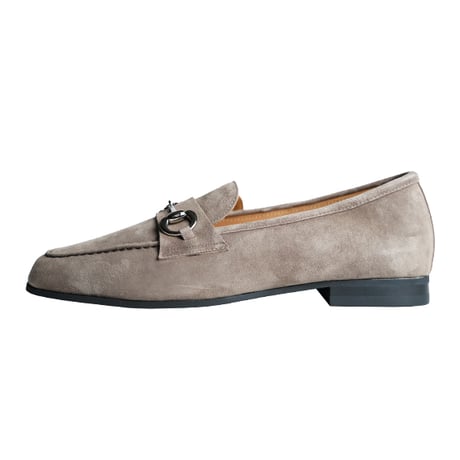 快適ソフトシューズ｜Horse bit loafer taupe｜CS0011S-19