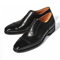 フランス アノネイ社製ボックスカーフ｜Adelaide cap toe oxford｜CH7304FH-01