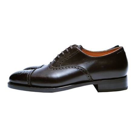 フランス アノネイ社製ボックスカーフ｜Semi brogue oxford｜CH7311FH-11