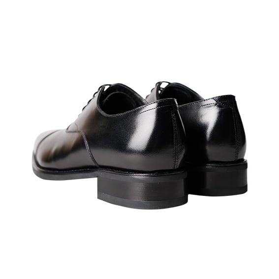 素材別注 VIBRAM ソール｜Cap toe oxford black｜CS2311-01