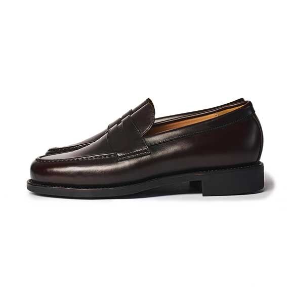 フランス アノネイ社製ボックスカーフ｜Penny loafer｜CP0002F-11 | 42