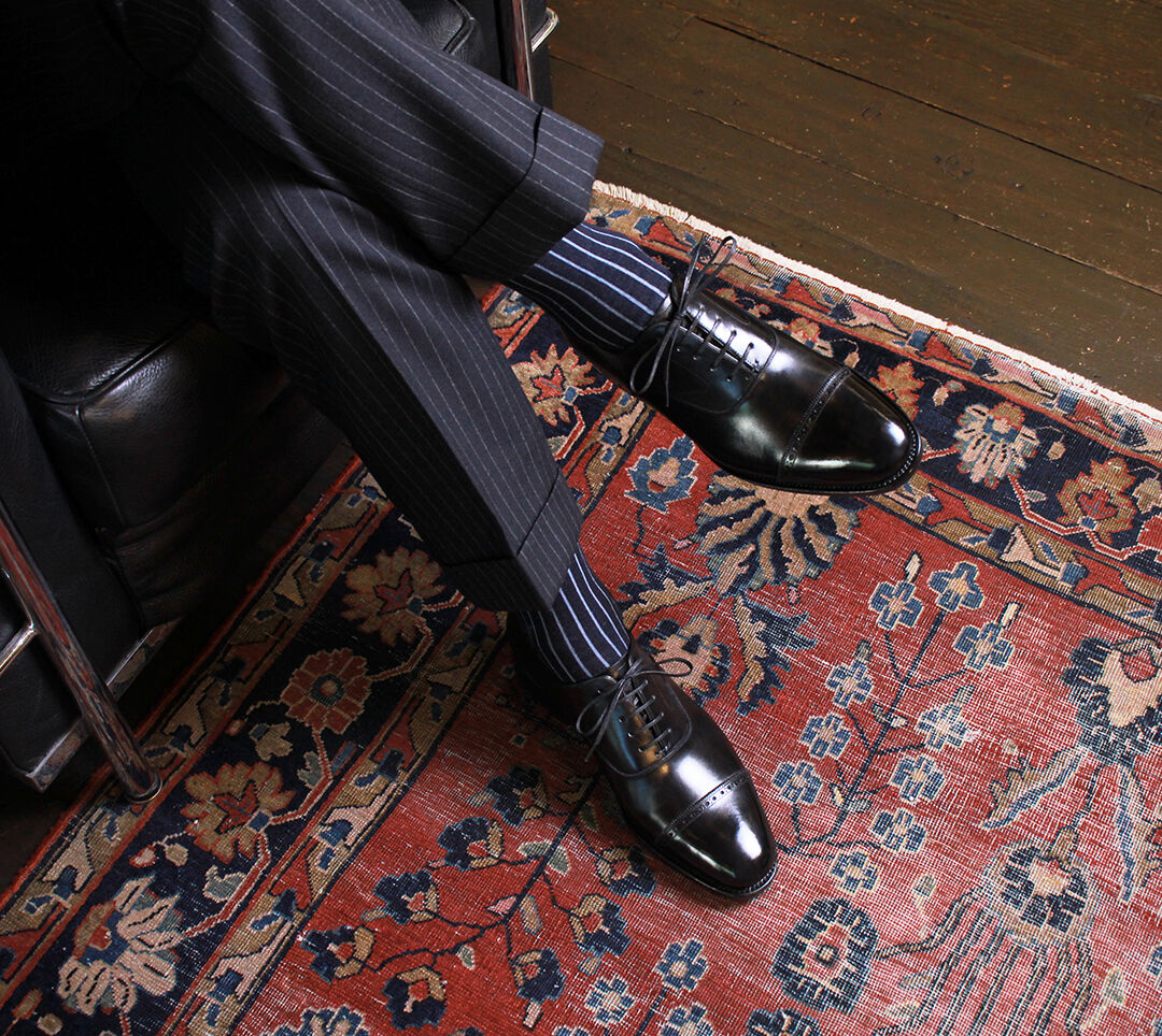 CH9310FH-01 / Black【 フランス アノネイ社製ボックスカーフ