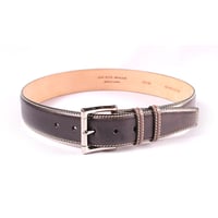 KB07-01 (40㎜幅・アンティーク染め) / Black | 42ND ROYAL HIGHLAND made in japan