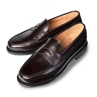 CP0402F-11 / Dark Brown【 フランス アノネイ社製ボックスカーフ 】 |