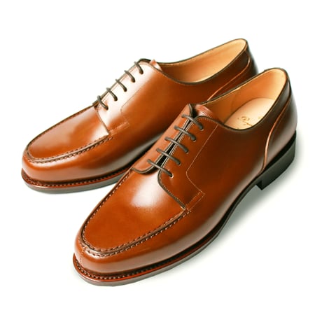 フランス アノネイ社製ボックスカーフ｜Apron front derby｜CP0401F-13