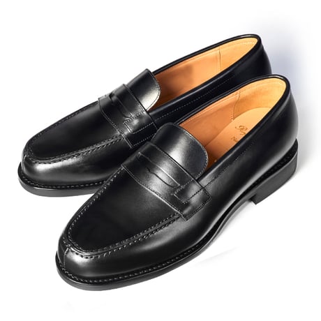 フランス アノネイ社製ボックスカーフ｜Penny loafer｜CP0001F-01