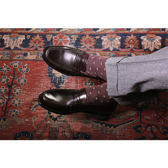 フランス アノネイ社製ボックスカーフ｜Penny loafer｜CP0001F-11 | 42