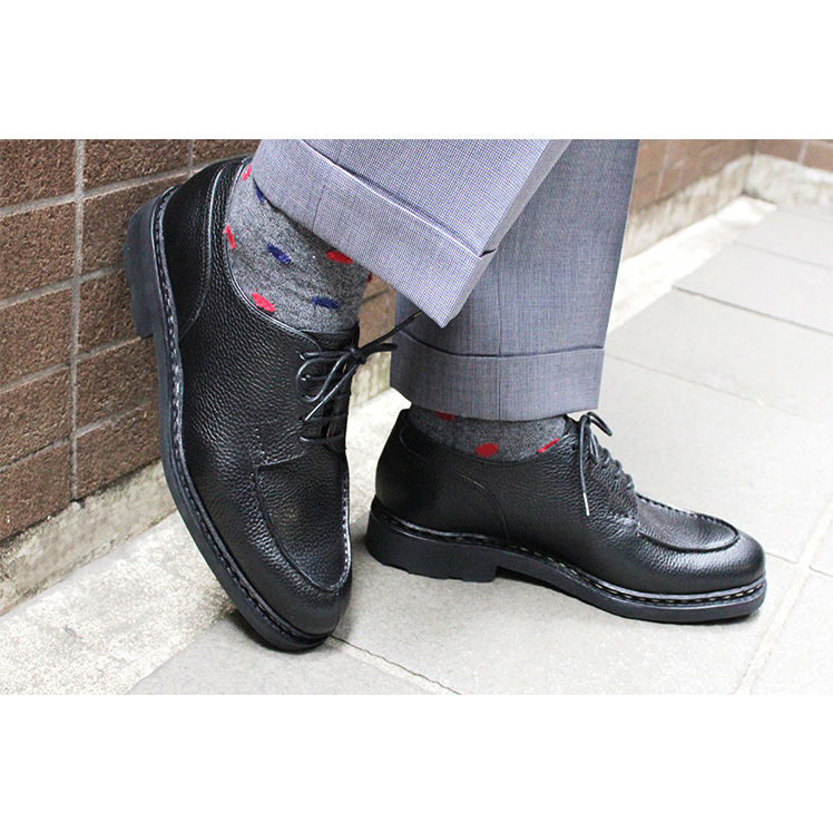 ノルウェージャンハンドソーンウェルテッド製法｜Split toe derby