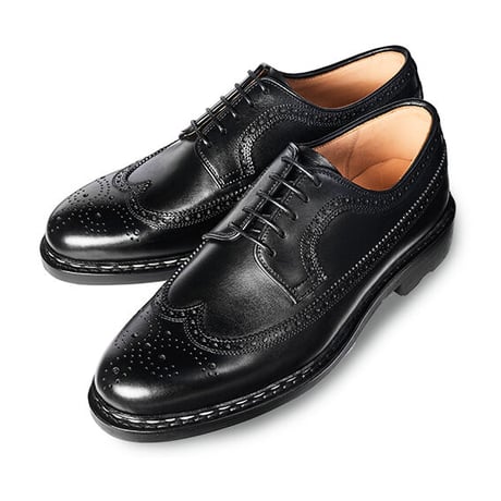 CHN6501F-01 / Black French Annonay Box Calf