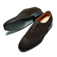 ノルウェージャンハンドソーンウェルテッド製法｜Apron front derby