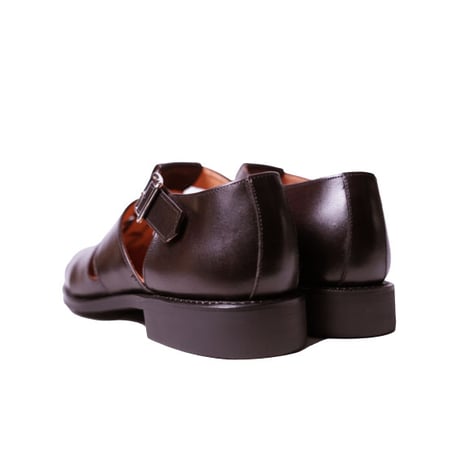 CP4901F-11 / Dark Brown【 フランス アノネイ社製ボックスカーフ 】