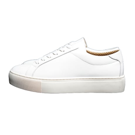 爽やかホワイトフラットソールスニーカー｜Lace up sneaker white｜CS5701-04