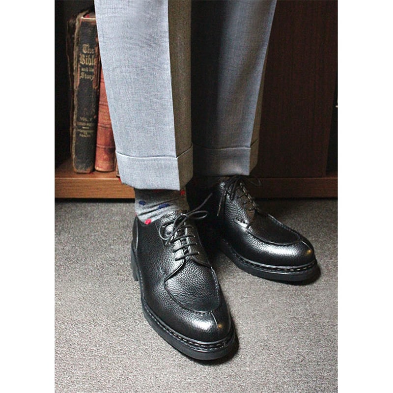 ノルウェージャンハンドソーンウェルテッド製法｜Split toe derby