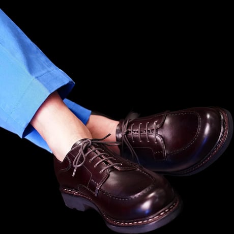 ノルウェージャンハンドソーンウェルテッド製法｜Apron front derby｜CHN6401F-11