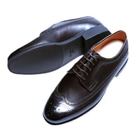 フランス アノネイ社製ボックスカーフ｜Penny loafer black｜CP0002F-0