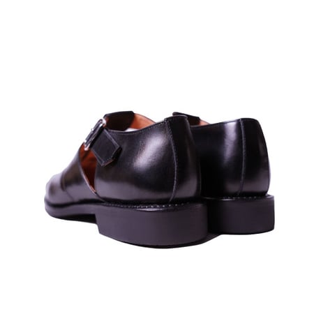 フランス アノネイ社製ボックスカーフ｜Gurkha sandal｜CP4901F-01